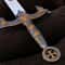 Medieval Knight Long Sword Replica Handcrafted Crusader Blade Fantasy Decor Display 3