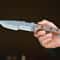 Tracker Knife Sleipner Steel Full Tang Outdoor Knife With Walnut Wood Handle Stonewashed Finish Ca 3