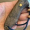 Small Hunting Knife N690 Steel Full Tang Skinning Knife With Walnut Wood Handle 2