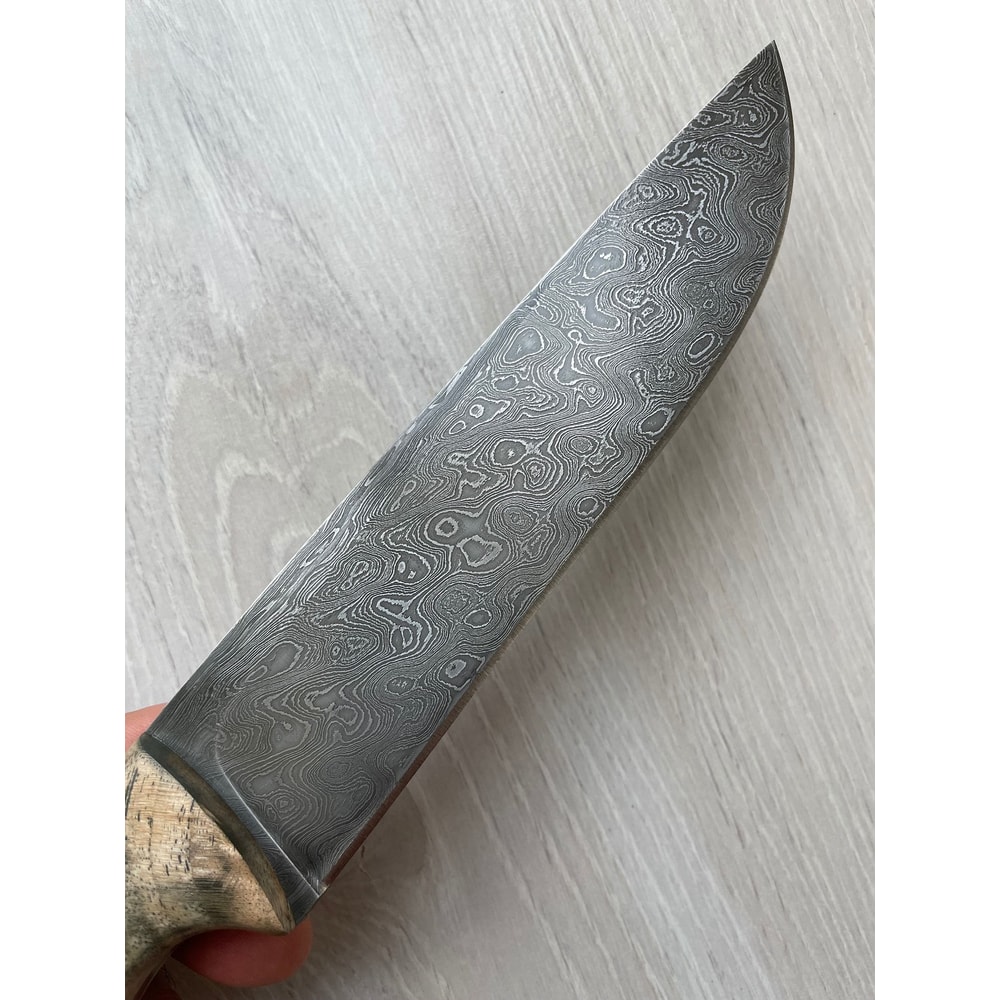 Premium 150 Layer Damascus Steel Butcher Knife For Meat Cutting Kitchen Prep 5