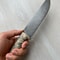Premium 150 Layer Damascus Steel Butcher Knife For Meat Cutting Kitchen Prep 6