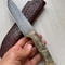Premium 150 Layer Damascus Steel Butcher Knife For Meat Cutting Kitchen Prep 7