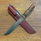 Premium 150 Layer Damascus Steel Outdoor Knife With Walnut Wood Handle 8
