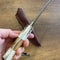 Premium Full Tang Damascus Steel Survival Knife With Stag Horn Silverberry Grip 3