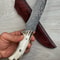 Premium Full Tang Damascus Steel Hunting Knife For Camping Bushcraft Use 8