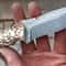 Premium 150 Layer Damascus Steel Bushcraft Knife With Natural Stag Horn Grip 3