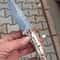 Premium 150 Layer Damascus Steel Bushcraft Knife With Natural Stag Horn Grip 7