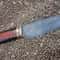 Premium 150 Layer Damascus Steel Outdoor Knife With Padauk Wenge Handle 1