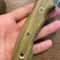 Premium 150 Layer Damascus Steel Camping Knife With Full Tang Green Rosewood Grip 6