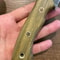 Premium 150 Layer Damascus Steel Camping Knife With Full Tang Green Rosewood Grip 6