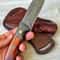 Damascus Hunting Knife 150 Layers Blacksmith Made Camping Knife Cocobolo Wood Handle 4
