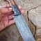 Premium 150 Layer Damascus Steel Outdoor Knife With Cocobolo Carbon Fiber Grip 2