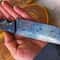 Premium 150 Layer Damascus Steel Outdoor Knife With Cocobolo Carbon Fiber Grip 8