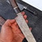 Blacksmith Forged Damascus Chef Knife For Kitchen Cooking Professional Use 2