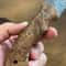 Damascus EDC Knife 150 Layers Full Tang Camping Knife Gloss Finished Chestnut Handle 6