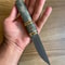 Puukko Knife N690 Steel Bushcraft Camping Knife Padouk Cow Horn Handle 1