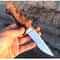 Handmade Puukko Knife N690 Steel Carving Bushcraft Blade With Maple Catalin Grip Wedding GIFT Hu 3