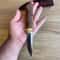 Handmade Puukko Knife N690 Steel Carving Bushcraft Blade With Maple Catalin Grip Wedding GIFT Hu 0