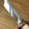 Premium Full Tang Camping Knife With N690 Steel White Corian Grip 6