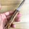 Premium Full Tang EDC Knife With N690 Steel Gloss Chestnut Handle 5