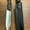 Premium Full Tang Outdoor Knife With N690 Steel Ebony Wood Handle 0