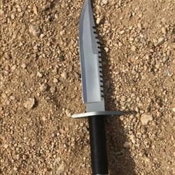 handmade d2 tool steel outdoor knife with collector display appeal