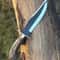Handcrafted Hunting Knife Antler Grip Fixed Blade Collector Gift 2