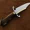 Premium Western Bowie Knife Antler Grip Fixed Blade Collector Gift 3