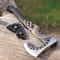 Premium Viking Axe High Carbon Steel Hunting Axe Gift For Outdoorsmen Norse Inspired Axe 0
