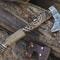 Premium Viking Axe 18 Inch High Carbon Steel Norse Engraved Axe With Wooden Handle 1