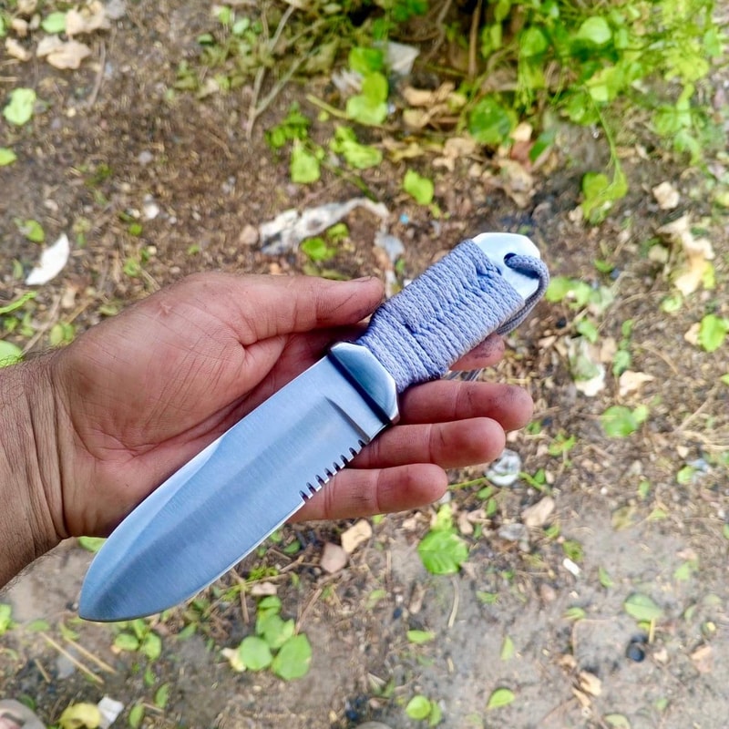 Premium Fixed Blade Hunting Knife Stainless Steel Bushcraft Knife Collector Gift 4
