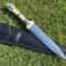 Handmade Dagger Knife Hunting Knife With Leather Sheath Gift For Him 6
