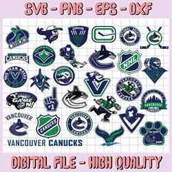 29 files vancouver canucks bundle svg, canucks svg, nhl svg, nhl svg, hockey cricut, hockey svg, cut file, clipart cricu