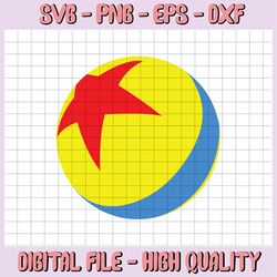 pixar ball svg, dxf, png, toy story svg, cricut file, digital item, disney svg, png, dxf