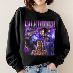 limited gale dinner hoodie, gale baldur's gate 3 vintage hoodie, gale girl dinner shirt, gale bg3 meme shirt.