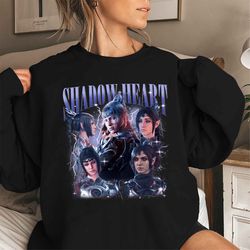 limited shadowheart vintage sweatshirt, gift for woman and man unisex sweatshirt, shadowheart – baldur's gate 3.
