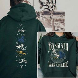 basgiath war college hoodie, fourth wing hoodie, basgiath war college hoodie, bookish hoodie, fourth wing merch hoodie.