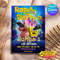 SpongeBob Birthday Invitation Canva Editable, SpongeBob ANY AGE BIrthday Invitation