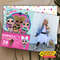 LOL Surprise Birthday Girl Invitation With Photo Canva Editable Instant Download 0