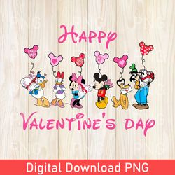 happy valentine png, valentine balloon png, funny valentine's day, valentine's day png, mouse and friends png, valentine