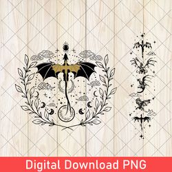 vintage fourth wing digital, basgiath war college png, dragon rider, violet sorrengail, xaden riorson, riders quadrant