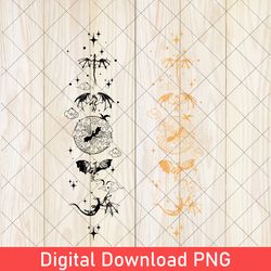 fourth wing (officially licensed), basgiath war college png, fourth wing dragon rider, fantasy reader, book merch png