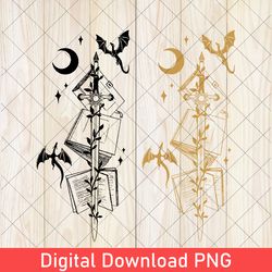 vintage embroidered fourth wing, basgiath war college, dragon rider, violet sorrengail, xaden riorson, riders quadrant