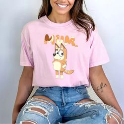bluey mom unisex t-shirt, gift for mom unisex t-shirt, bandit chili bingo unisex t-shirt, mom bluey unisex t-shirt