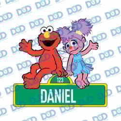 personalized baby birthday zuzu sesame street png, abby cadabby street clipart birthday png, digital download