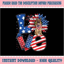 4th of July Decor Patriotic Love German Shepherd Dog USA Png, American Flag Dog Lover Png, 4th Of July Png, Digital Down