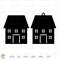 Christmas House Ornament Svg Christmas House Ornament Silhouette Christmas House Ornament Cricut 1