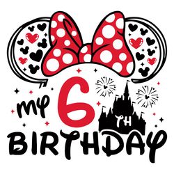my 6th birthday svg, 6th svg, gifts for 6 year, 6th birthday svg, birthday svg