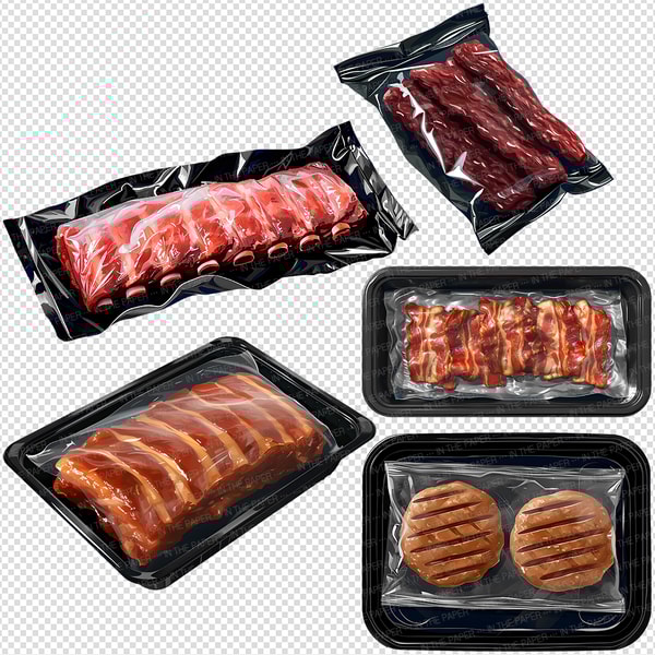 Processed Meat Packaging PNG | Market Plastic Polyethylene B - Inspire ...