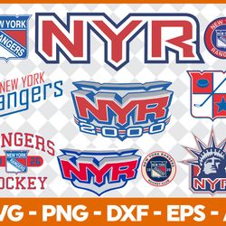 new york rangers bundle svg, bundle nhl hockey svg, nhl hockey svg, sport svg, nhl svg